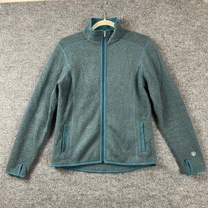 Kuhl Alpaca Blue Fleece Zip-Up Women’s Size Small Hiking Outdoor‎ Jacket